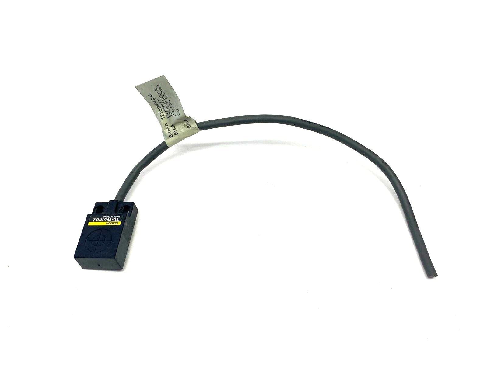 Omron TL-W5MB2 Detection Switch Proximity Sensor 12-24VDC, 7" Cable Lead - Maverick Industrial Sales