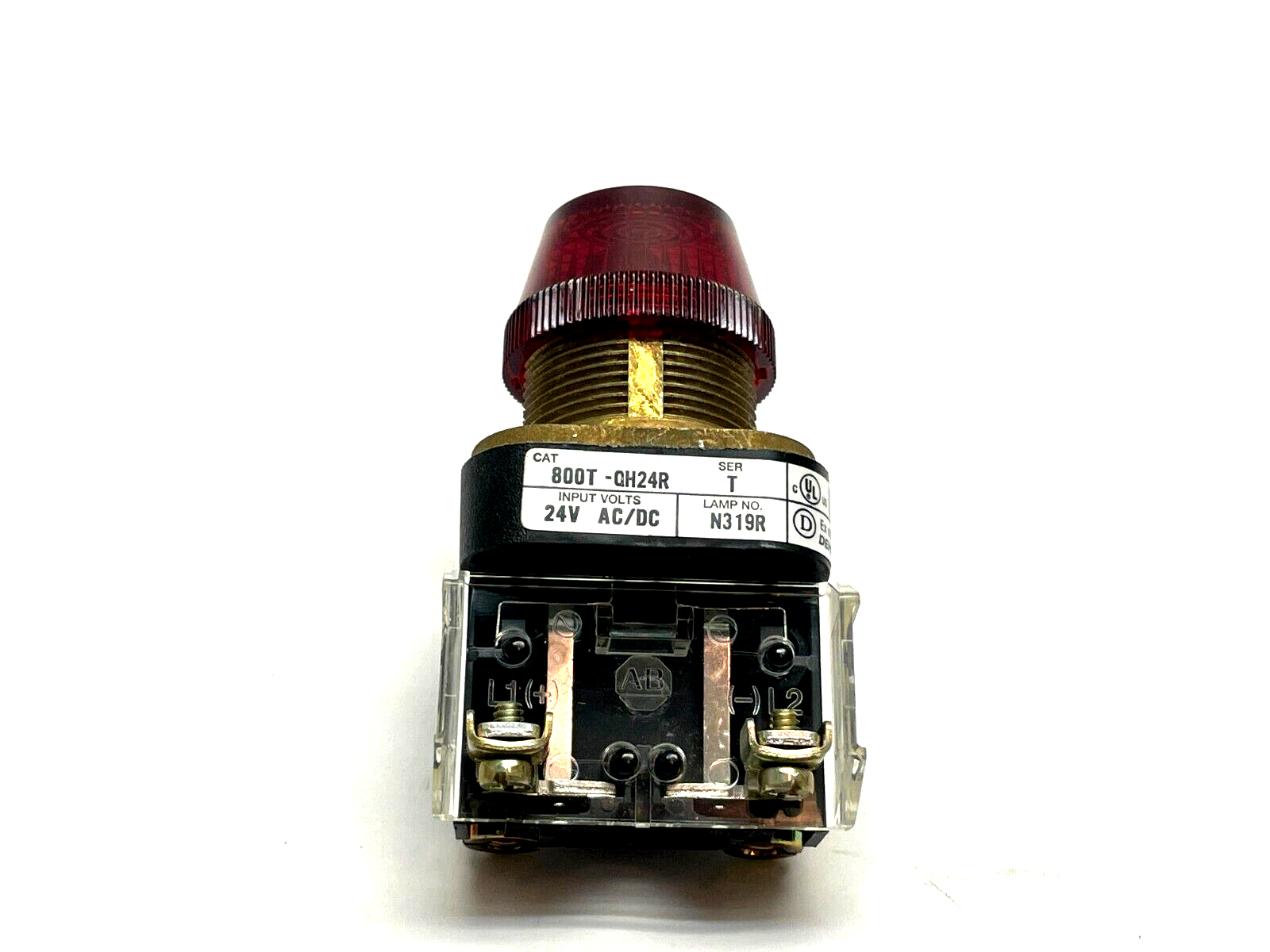 Allen Bradley 800T-QH24R Pilot Light Red - Maverick Industrial Sales
