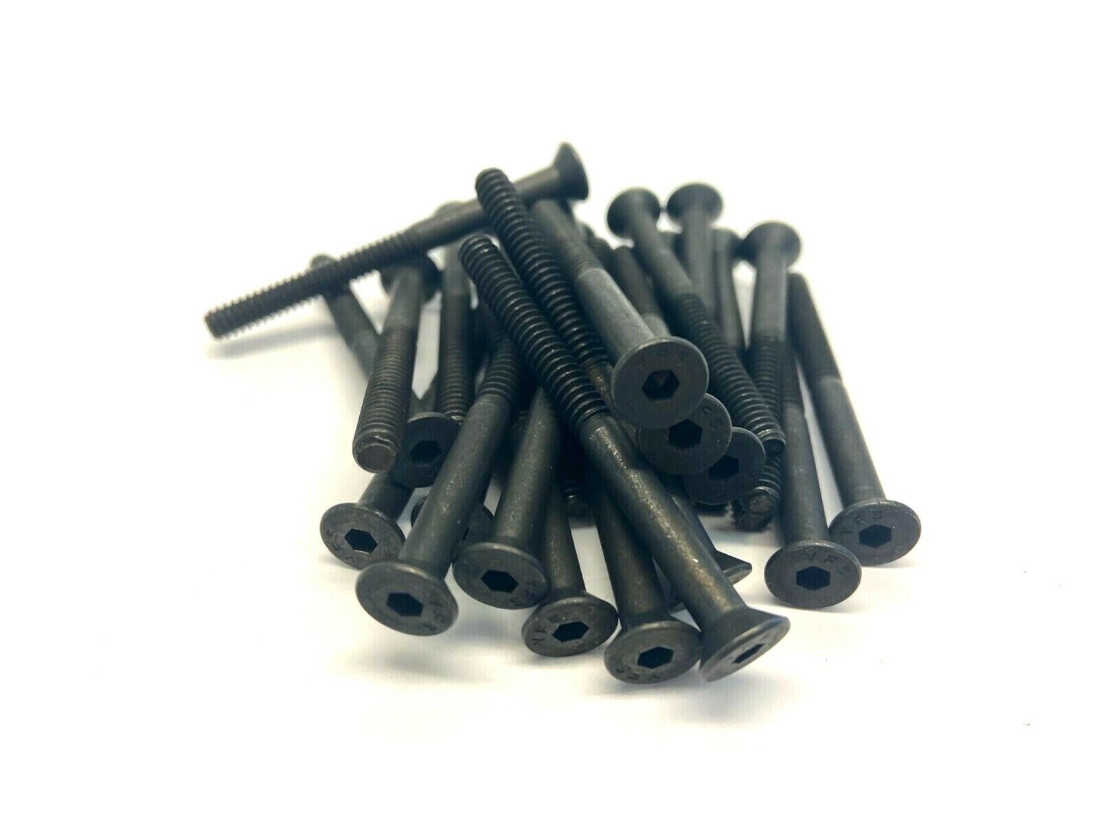 Brighton Best 721120 Flat Socket Cap Screw Alloy Black 10-24 x 2-1/4" BOX OF 25 - Maverick Industrial Sales