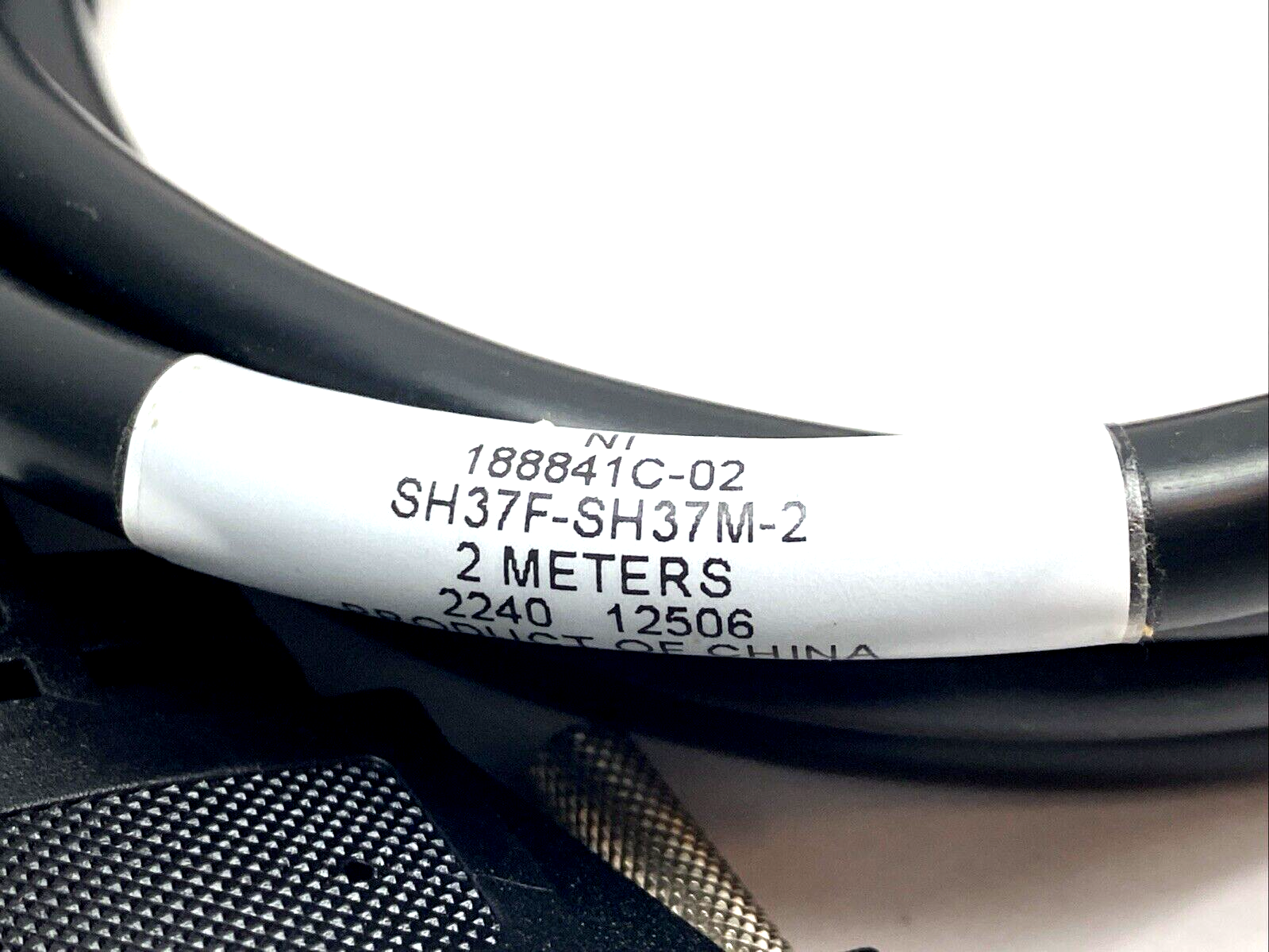 National Instruments SH37F-SH37M-2 Cable 37-Pin Male To Female 2m 188841C-02 - Maverick Industrial Sales