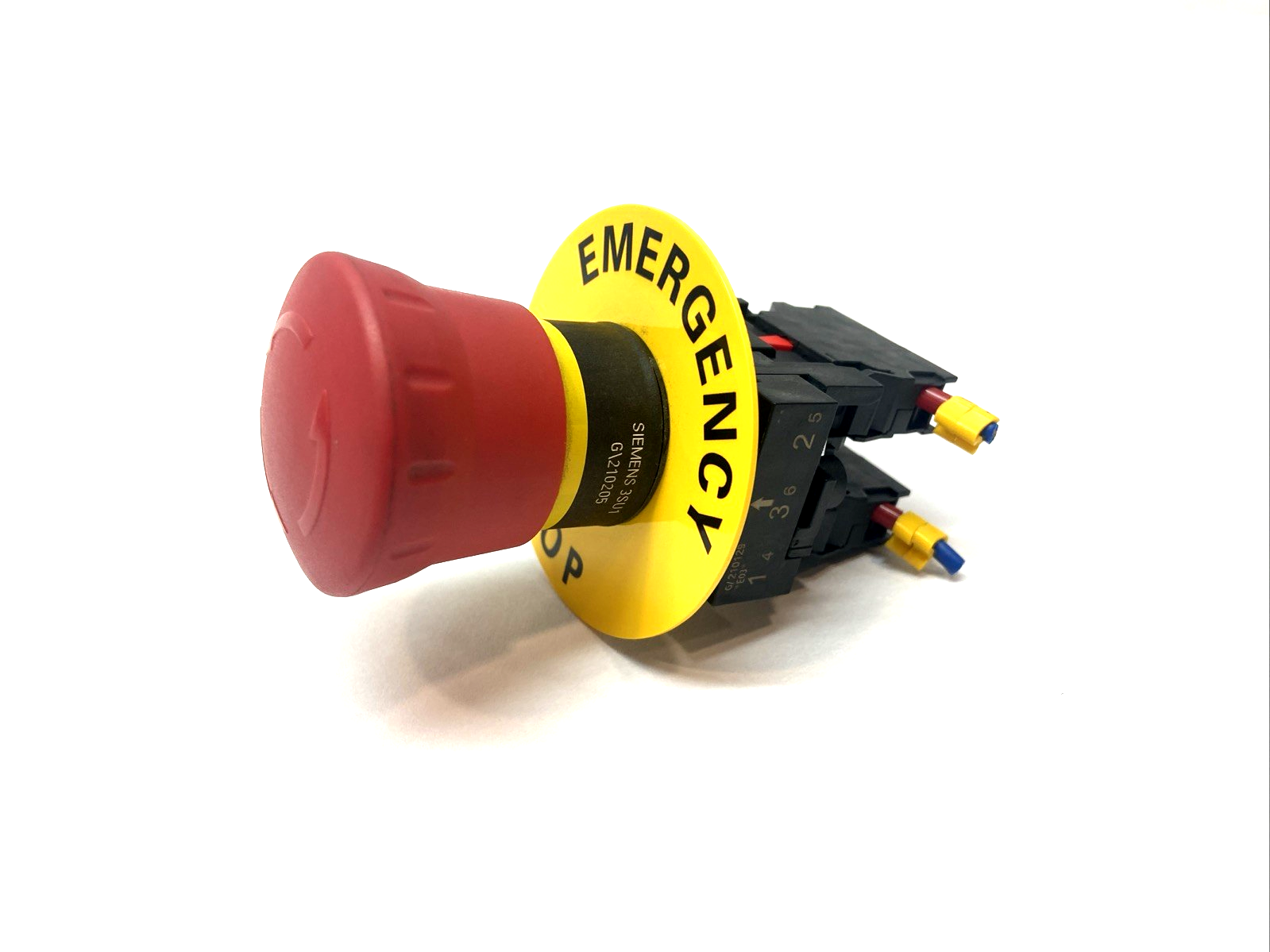 3SU1100-1HB20-1CG0 | Siemens Emergency Stop Red Mushroom Button - Used - Maverick Industrial Sales