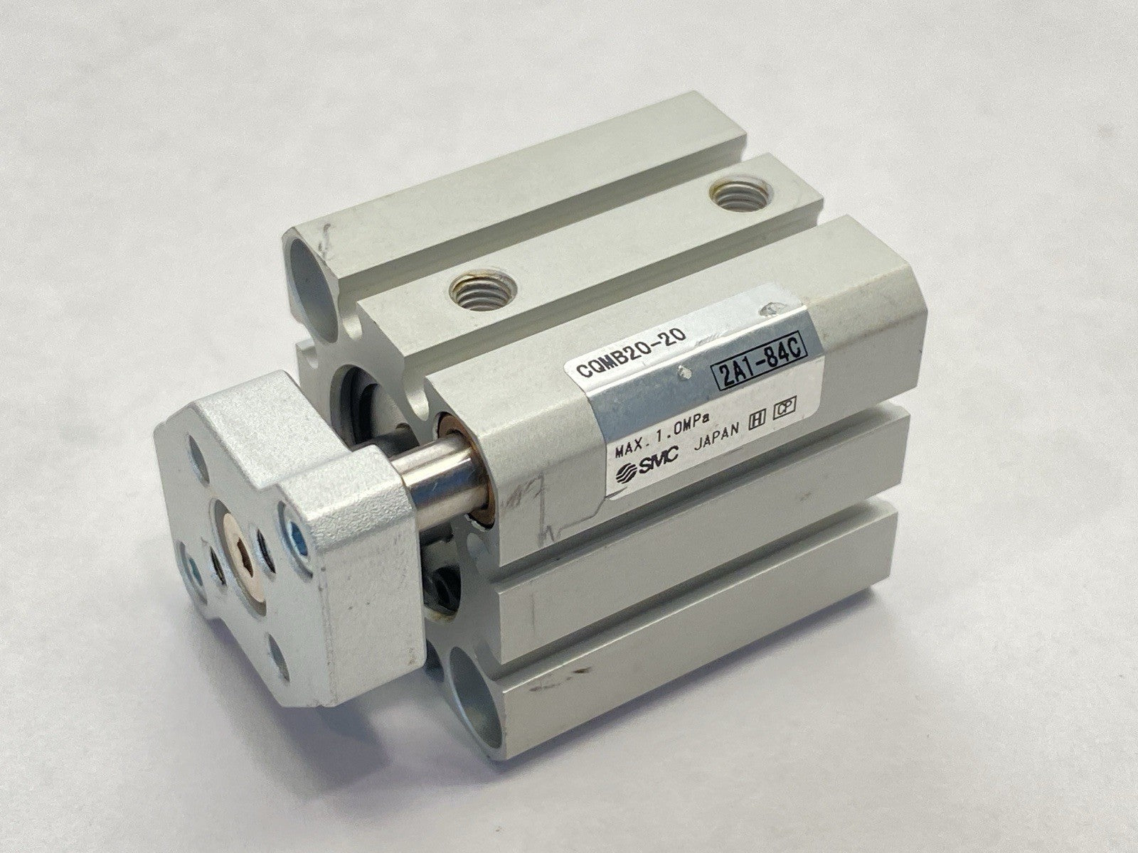 SMC CQMB20-20 Compact Pneumatic Cylinder 20mm Bore 20mm Stroke - Maverick Industrial Sales