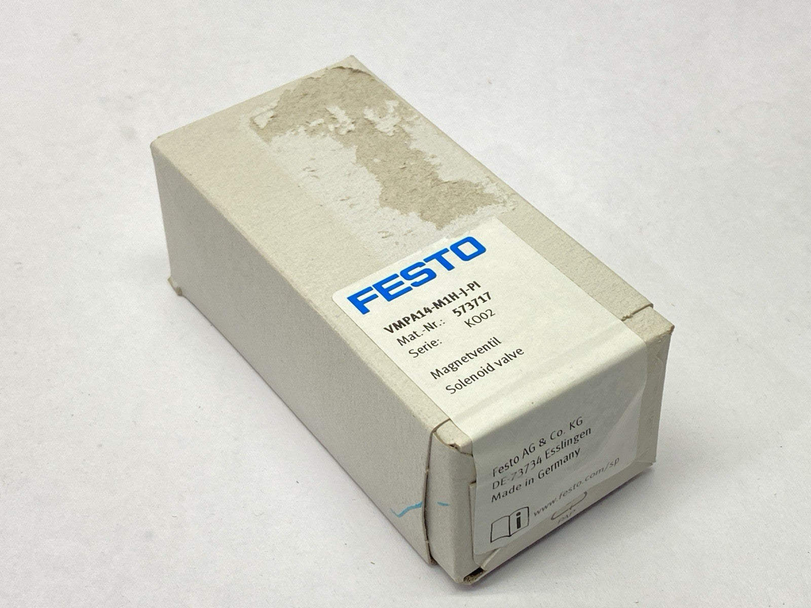 Festo VMPA14-M1H-J-PI Pneumatic Air Solenoid Valve 573717 - Maverick Industrial Sales