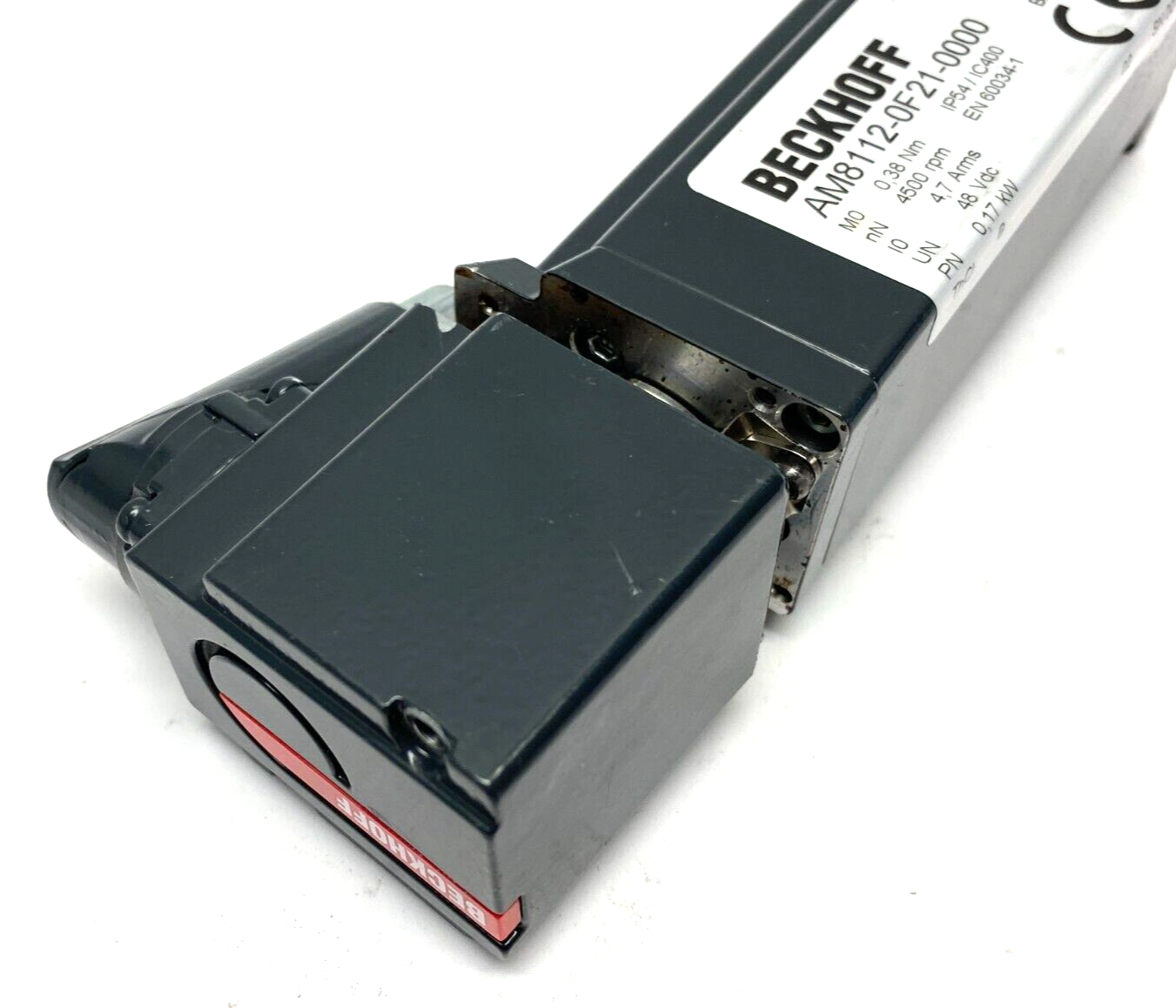 Beckhoff AM8112-0F21-0000 Servo Motor .038Nm IP54/IC400 24VDC - Maverick Industrial Sales