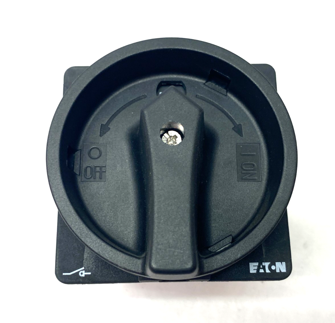 Eaton Moeller P3-63/EA/SVB-SW Rotary Disconnect Main Switch, Flush Mount, Black - Maverick Industrial Sales