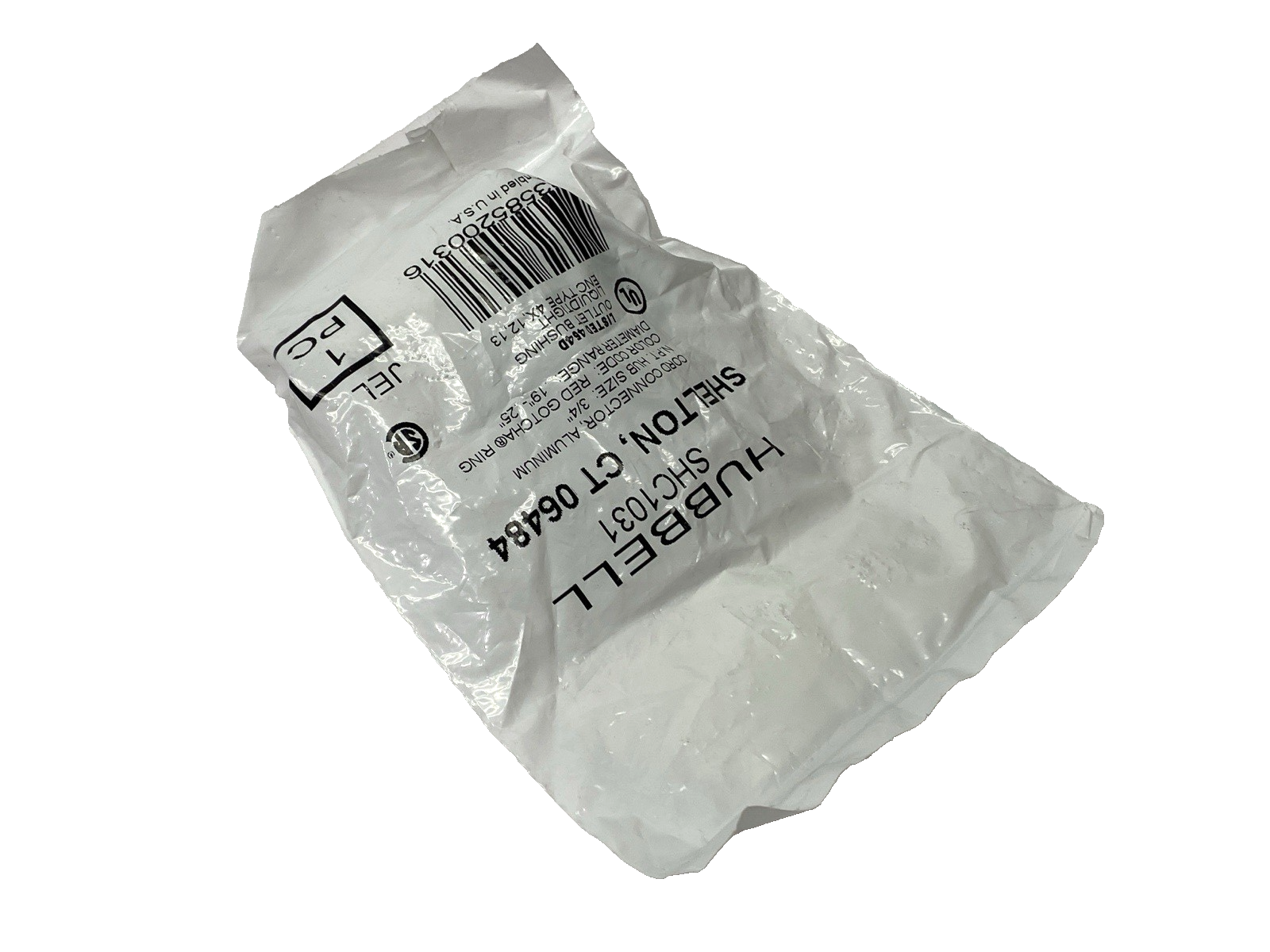 Hubbell SHC1031 Aluminum Liquid Tight Cord Connector 3/4" - Maverick Industrial Sales