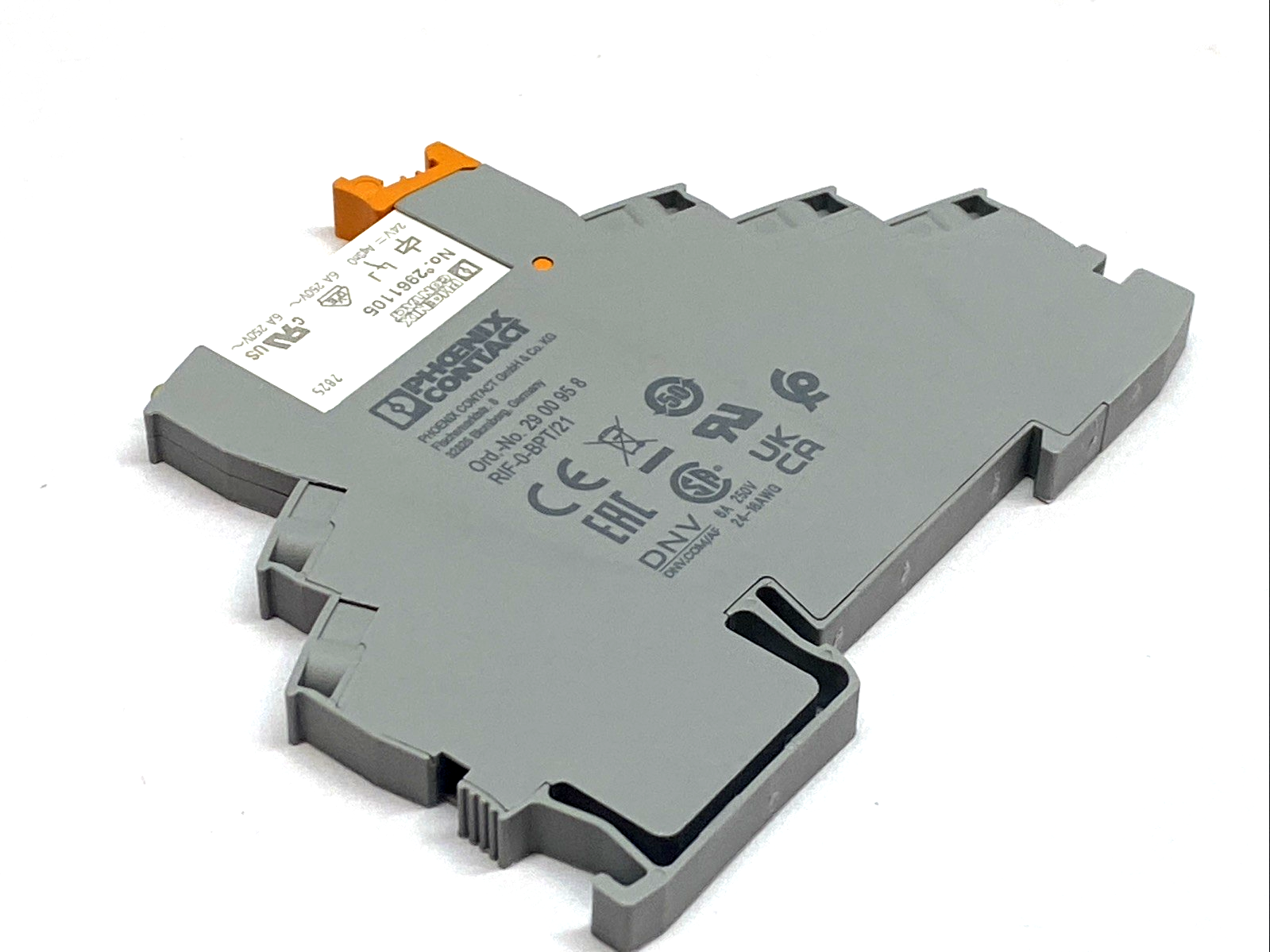 Phoenix Contact RIF-0-RPT-24DC/21 Relay Module 24VDC SPDT DIN Rail 2903370 - Maverick Industrial Sales
