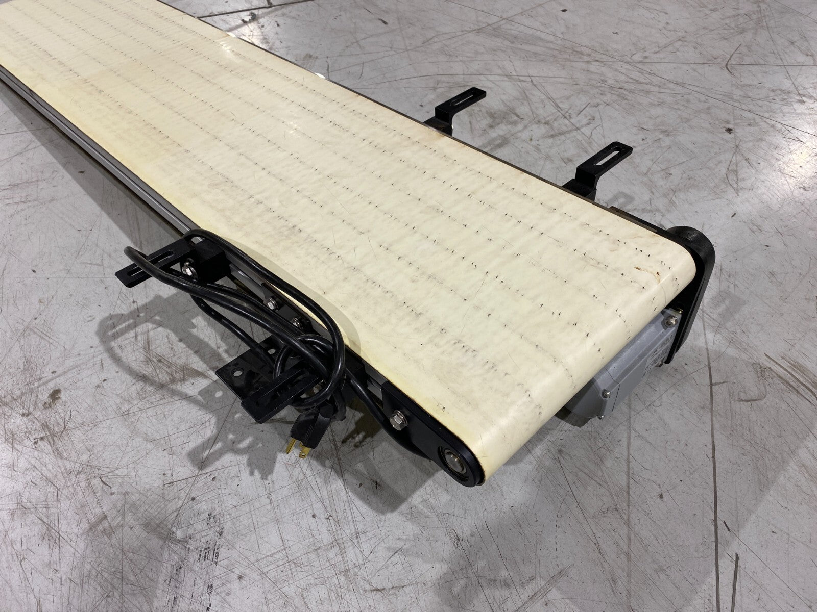 Brother GF12N030-BMLD1AX Induction Motor Flat Belt Conveyor 12.5" W x 53" L - Maverick Industrial Sales