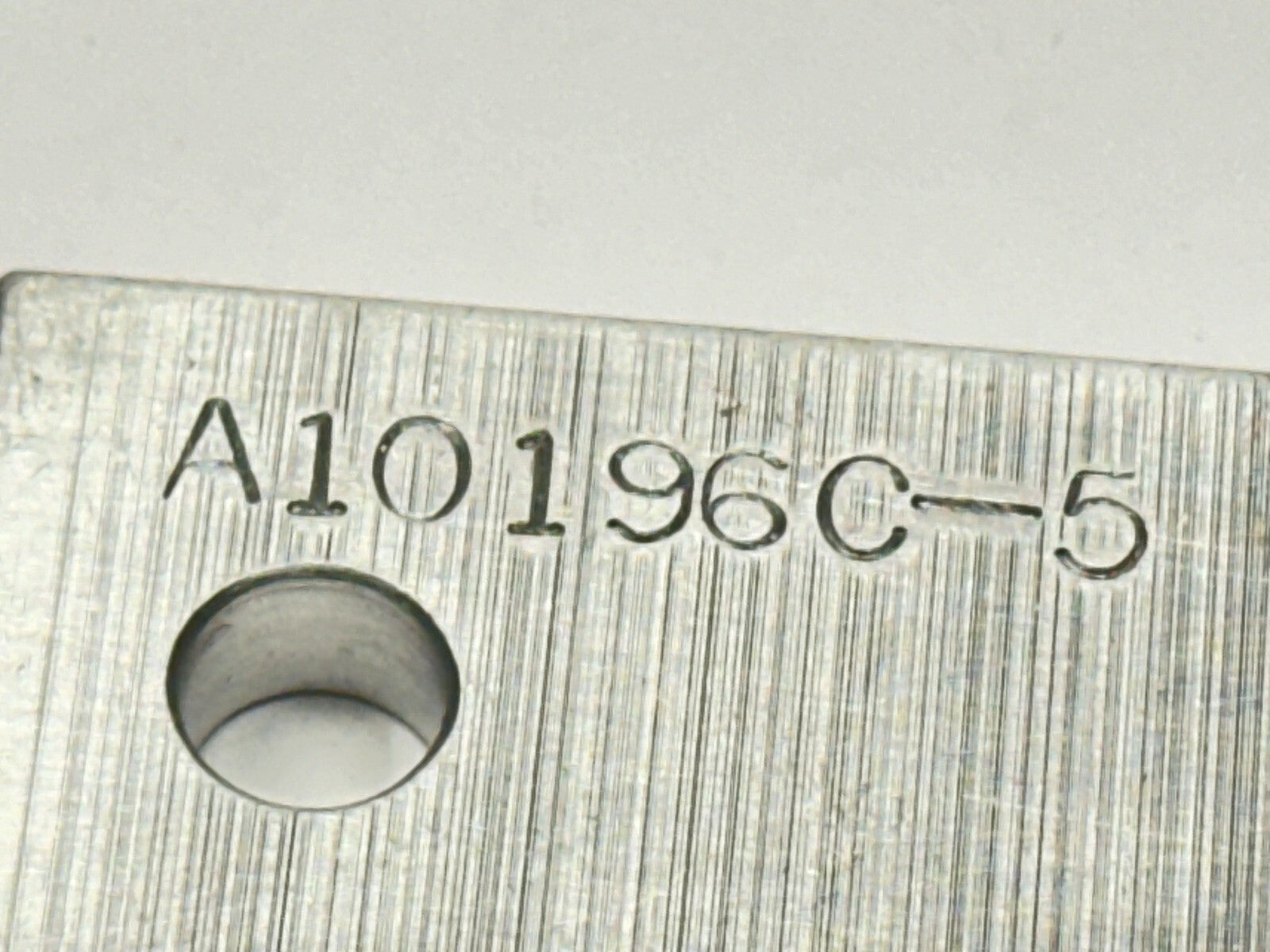 A10196C-5 2-Hole Straight Aluminium Joining Plate 1" x 2" LOT OF 6 - Maverick Industrial Sales
