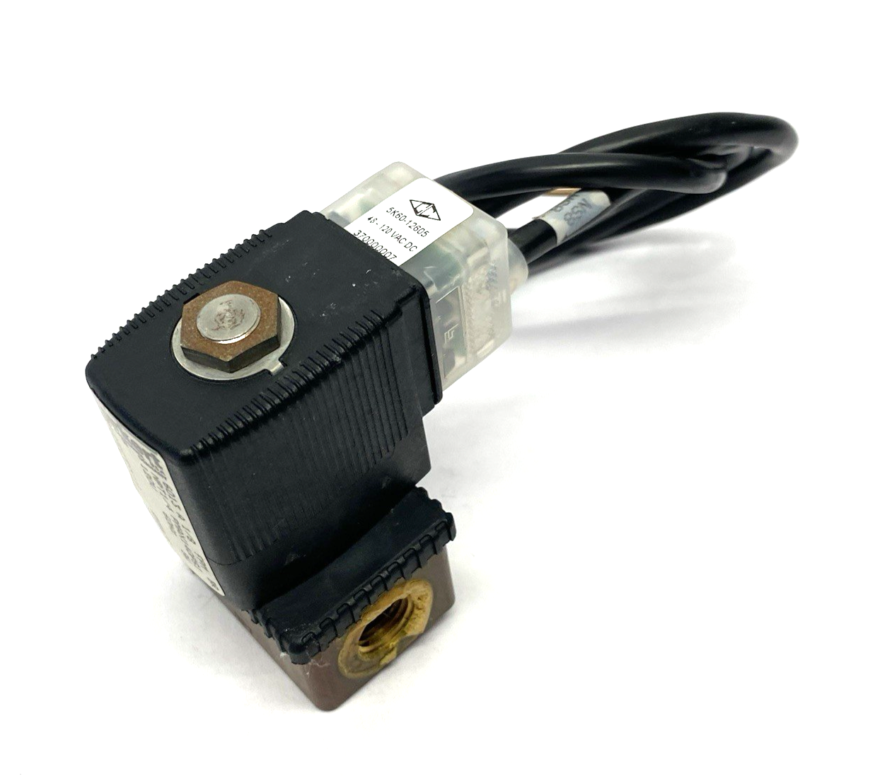 Burkert 6013 A 1/8 FPM BR NPT1/4 Direct Acting 2-Way Plunger Valve - Maverick Industrial Sales