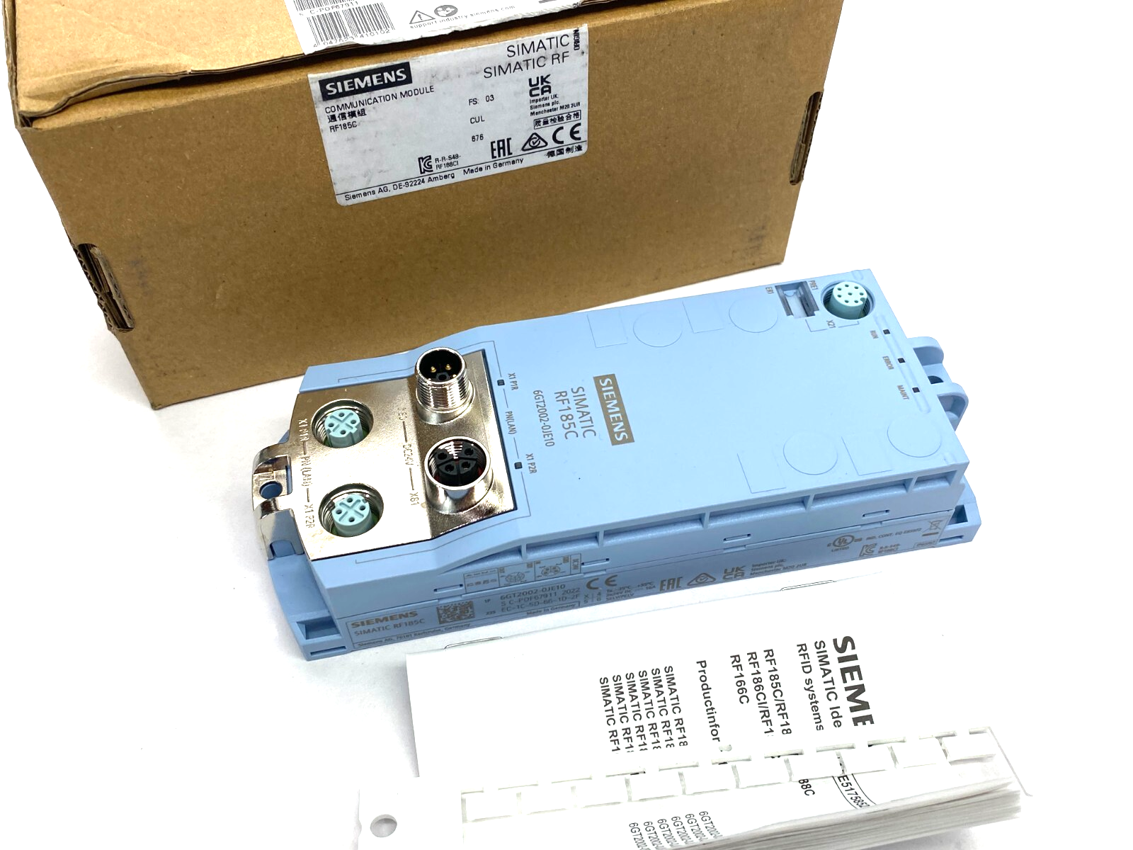 Siemens 6GT2002-0JE40 SIMATIC RF188C, RFID Communication Module - Maverick Industrial Sales