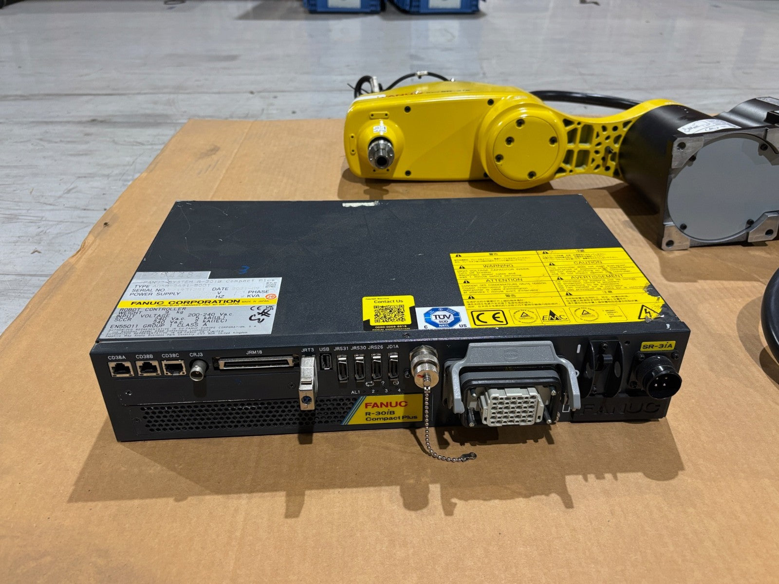 Fanuc SR-3iA Pick & Place Robot System w/ R-30iB Compact Plus Controller (2021) - Maverick Industrial Sales