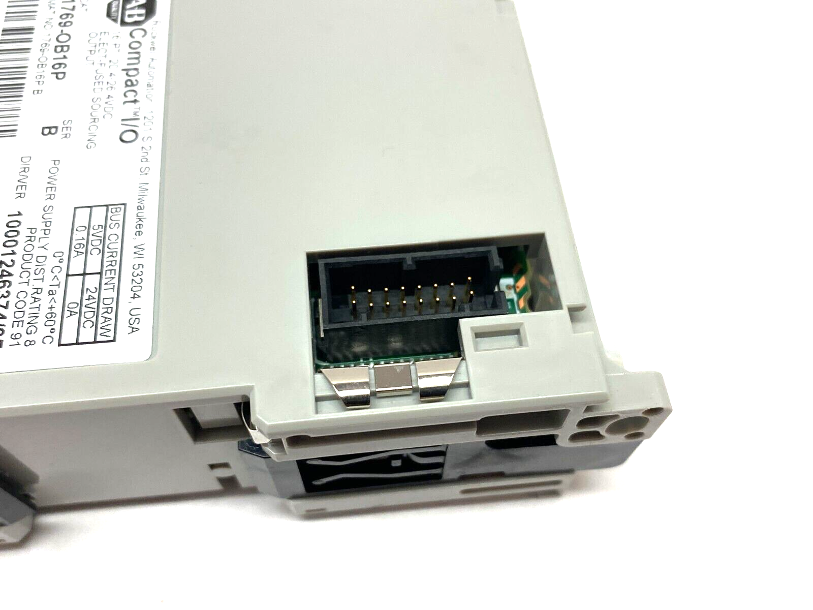 1769-OB16P | Allen Bradley Ser. B Compact I/O Sourcing Output Module 16-Point - New – Open box - Maverick Industrial Sales