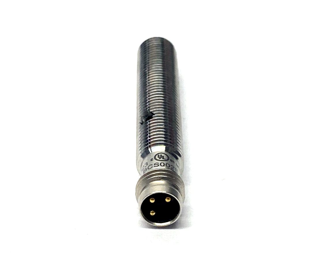 BCS002E | Balluff Object Detection Capacitive Sensor M8, BCS M08T4E2-NSM15C-S49G - New - Maverick Industrial Sales