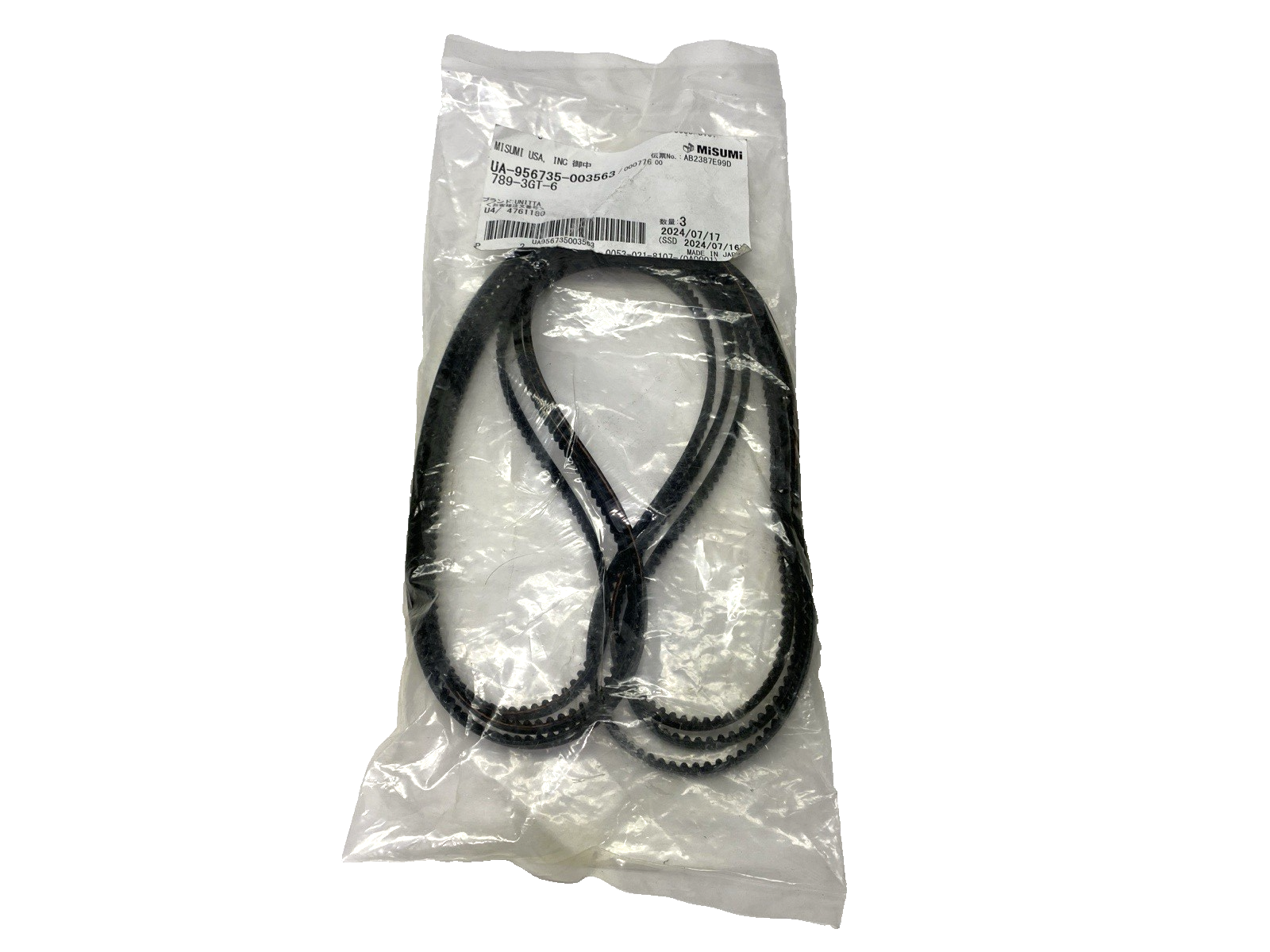 Gates 789-3GT-6 PowerGrip Timing Belt 6mm - Maverick Industrial Sales