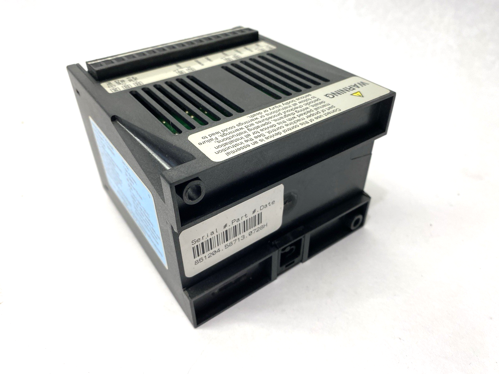 MSDINT-1 | Banner MINI-SCREEN DIN Control Module Blanking 2-Beam Floating 44469 - Used - Maverick Industrial Sales