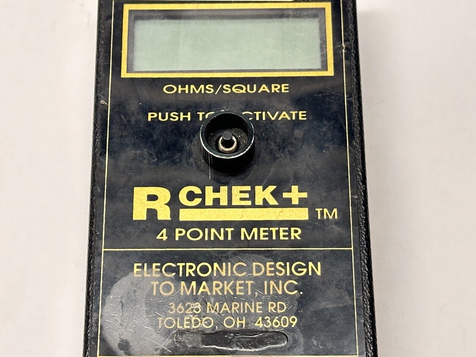 R Chek+ RC3175 Ohms 4 Point Surface Resistivity Meter - For parts or not working - Maverick Industrial Sales