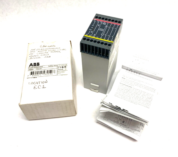 ABB 2TLA010002R0400 Jokab Safety Control Relay - Maverick Industrial Sales