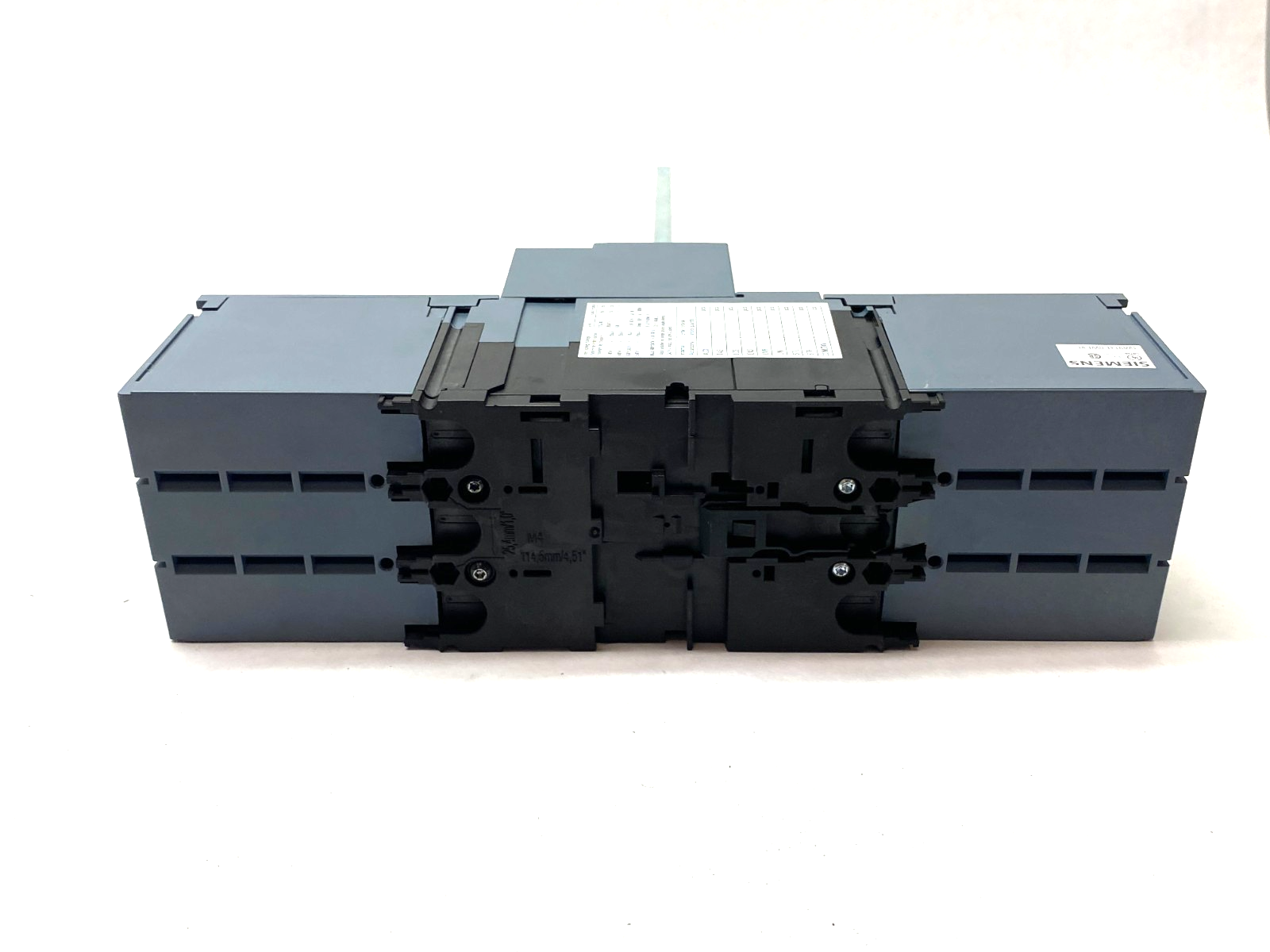 Siemens 3VA5160-5ED36-0AA0 Circuit Breaker 3-Pole w/ 3VA9137-0FK37 Accessory - Maverick Industrial Sales