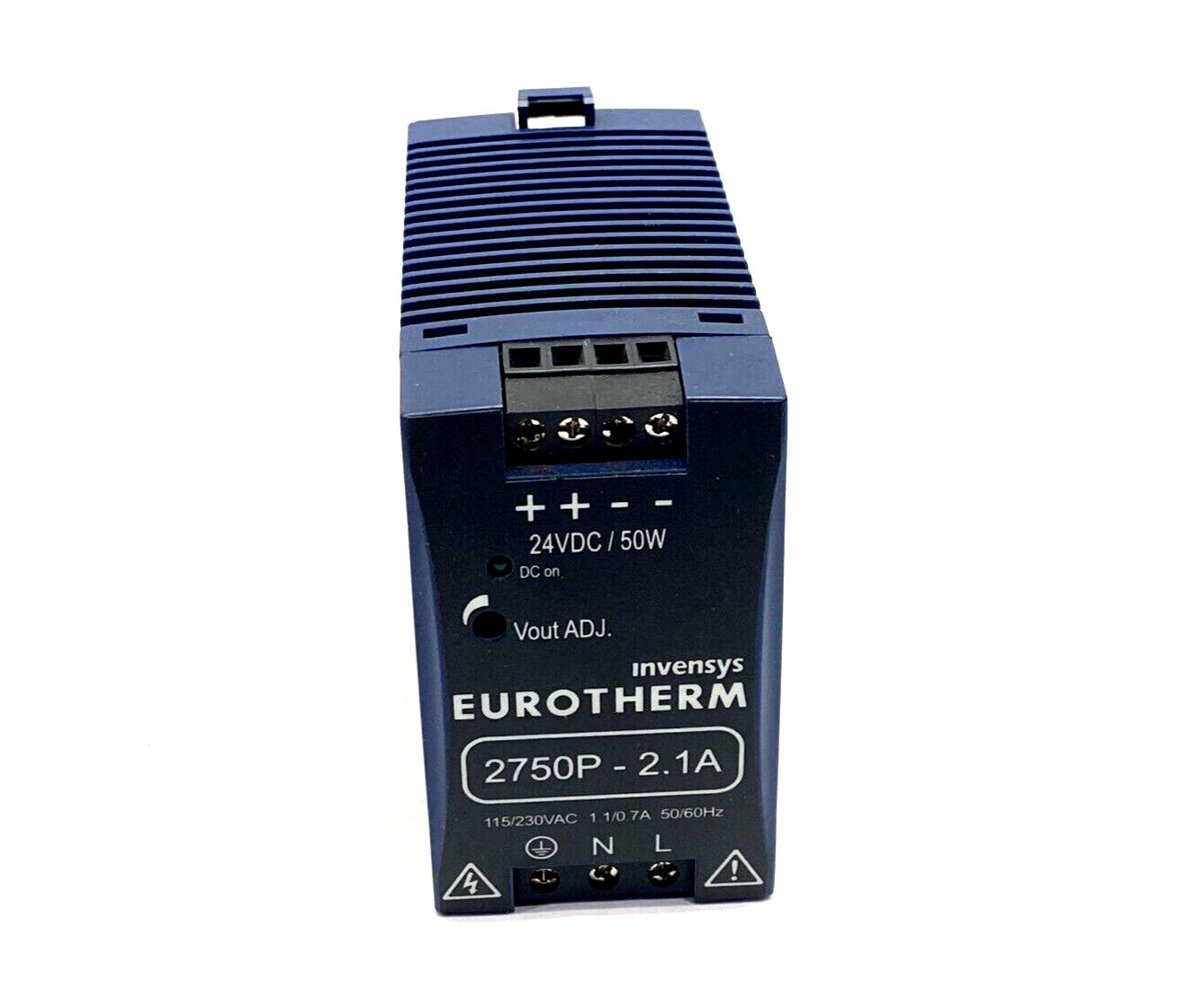 Eurotherm 2750P-2.1A Power Supply 115/230VAC 24VDC 50W 2750P2A1 - Maverick Industrial Sales
