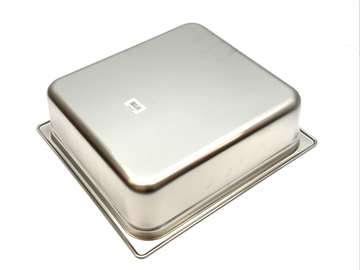 Choice 4070142 Steam Table Hotel Pan 2/3 Size 4" Deep Stainless Steel LOT OF 13 - Maverick Industrial Sales