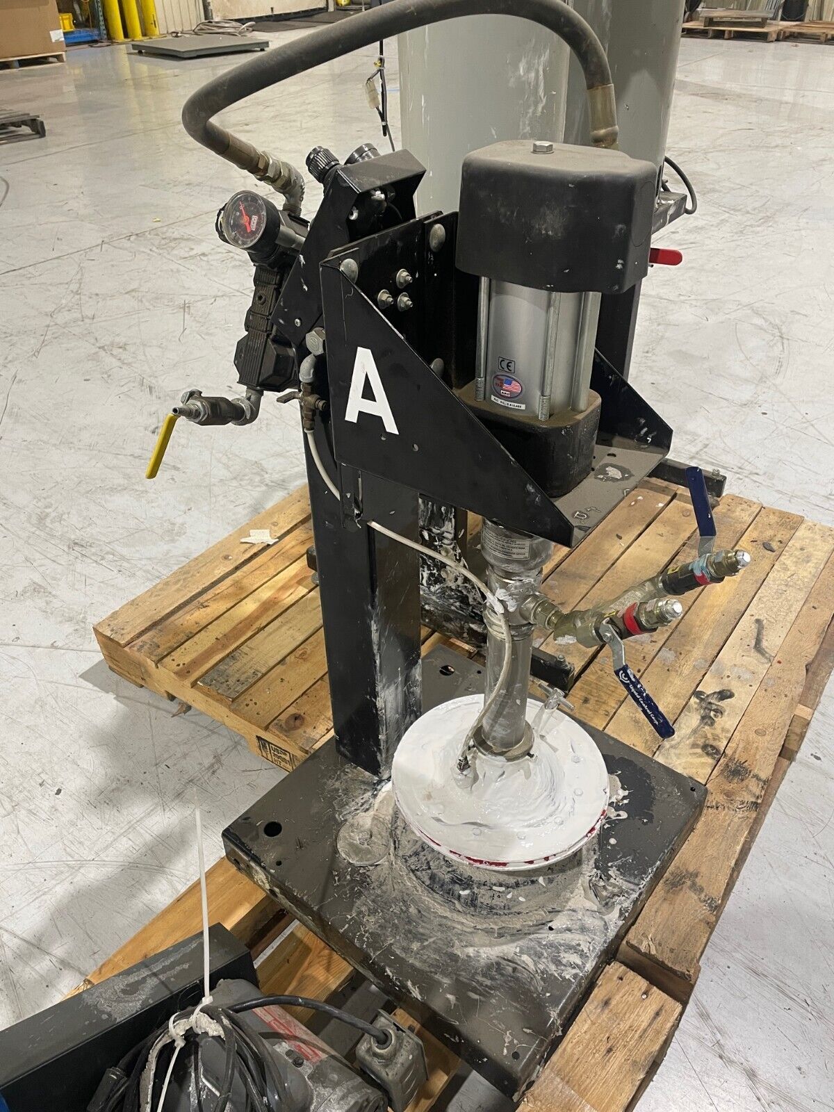 Liquid Control Tanks ARO 651605 Pump, Welch Duo-Seal Vacuum, Silicone Dispensing - Used - Maverick Industrial Sales