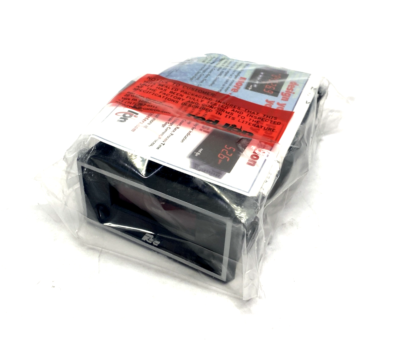 Red Lion APLPV401 Apollo Panel Meter Process Voltmeter w/12VDC Excitation Supply - Maverick Industrial Sales