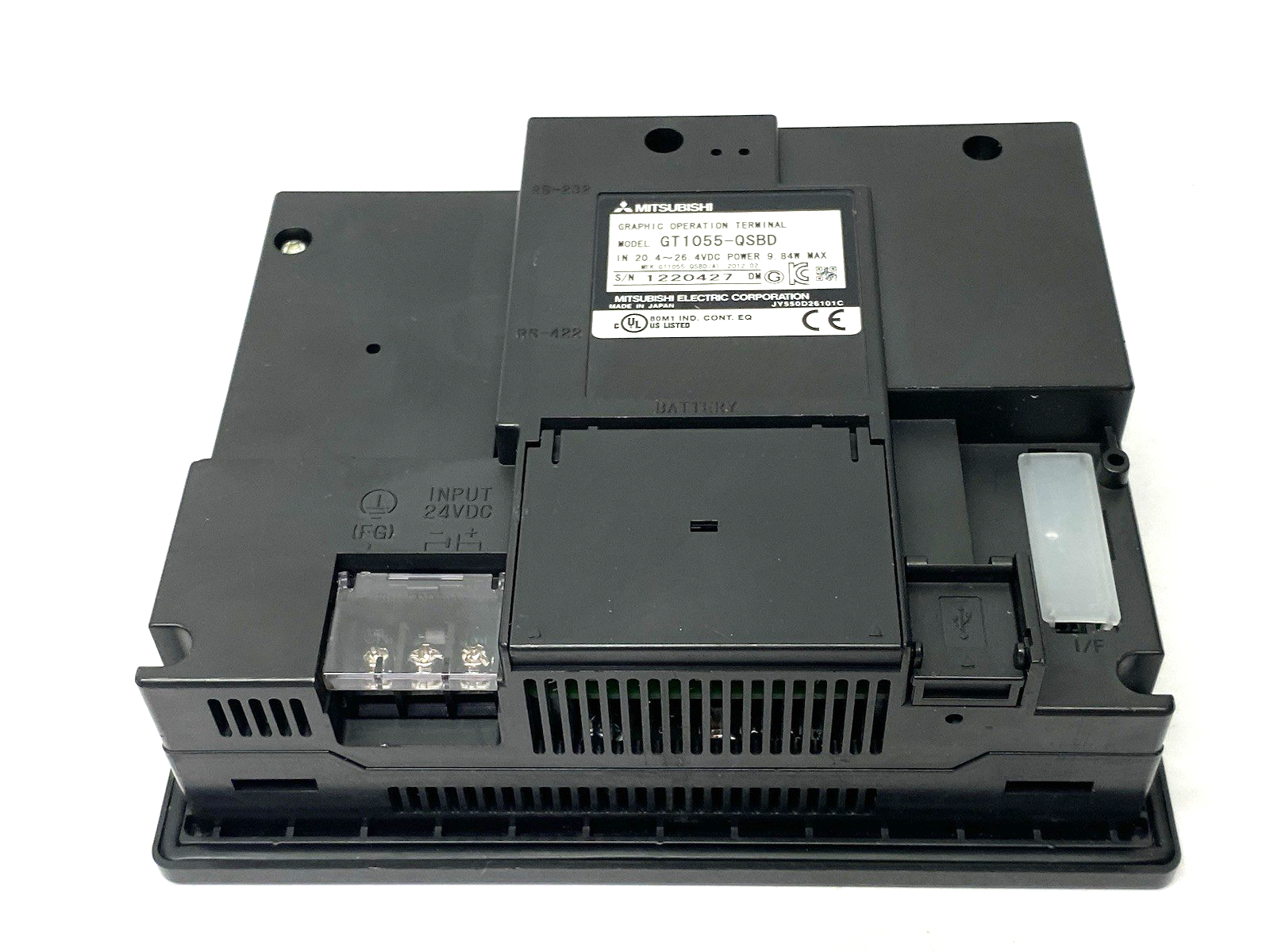 GT1055-QSBD | Misubishi Graphic Operation HMI Terminal GOT1000 - Used - Maverick Industrial Sales