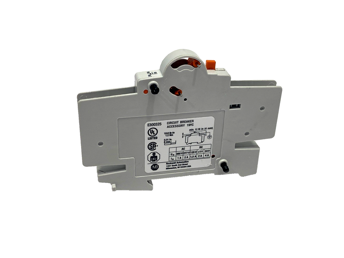 Allen Bradley 1489-AMRS3 Ser. D MCB Accessory Signal Contact 1 C.O. - Maverick Industrial Sales