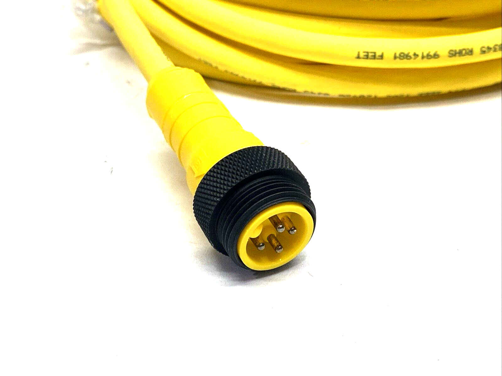 Lumberg Automation RSRK 40-839/10M Cordset 7/8" 4-Pin M-F 10m 500003212 - Maverick Industrial Sales
