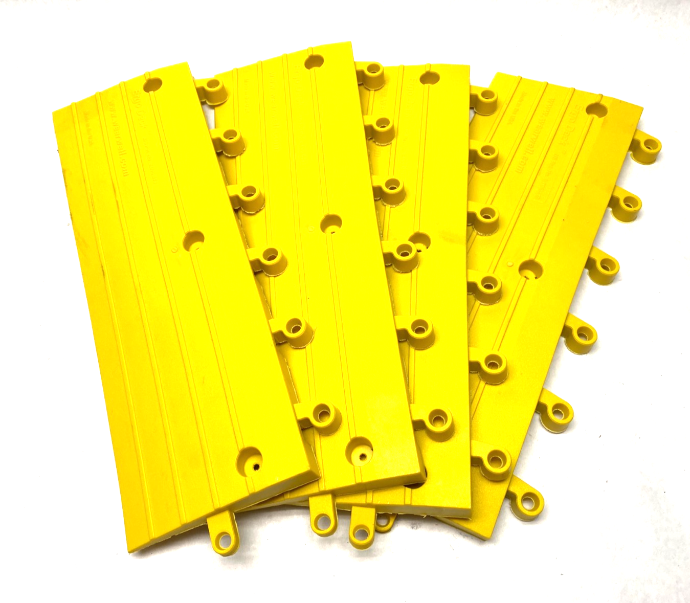 Wearwell 560.78x6x18YL-CS10 Ergo Deck Anti-Fatigue Matting Outside Ramp LOT OF 4 - Maverick Industrial Sales