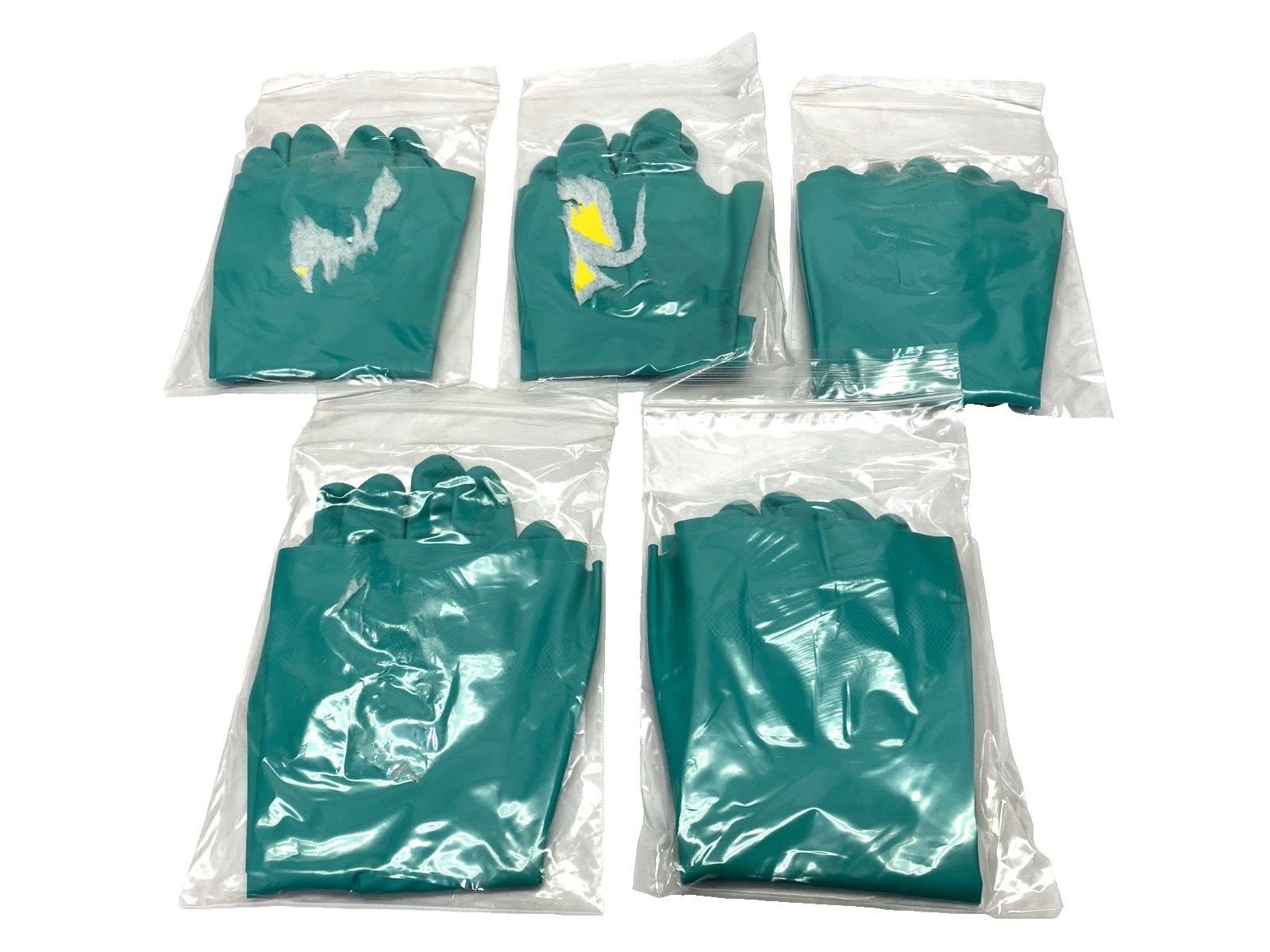 N/A | Industrial Chemical Work Gloves Medium LOT OF 5 - New - Maverick Industrial Sales