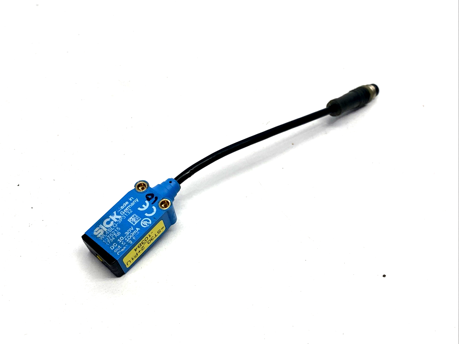 Sick WL4SLG-3P3132 Photoelectric Sensor M8 3-Pin Male 100mm Cable Type 1075215 - Maverick Industrial Sales