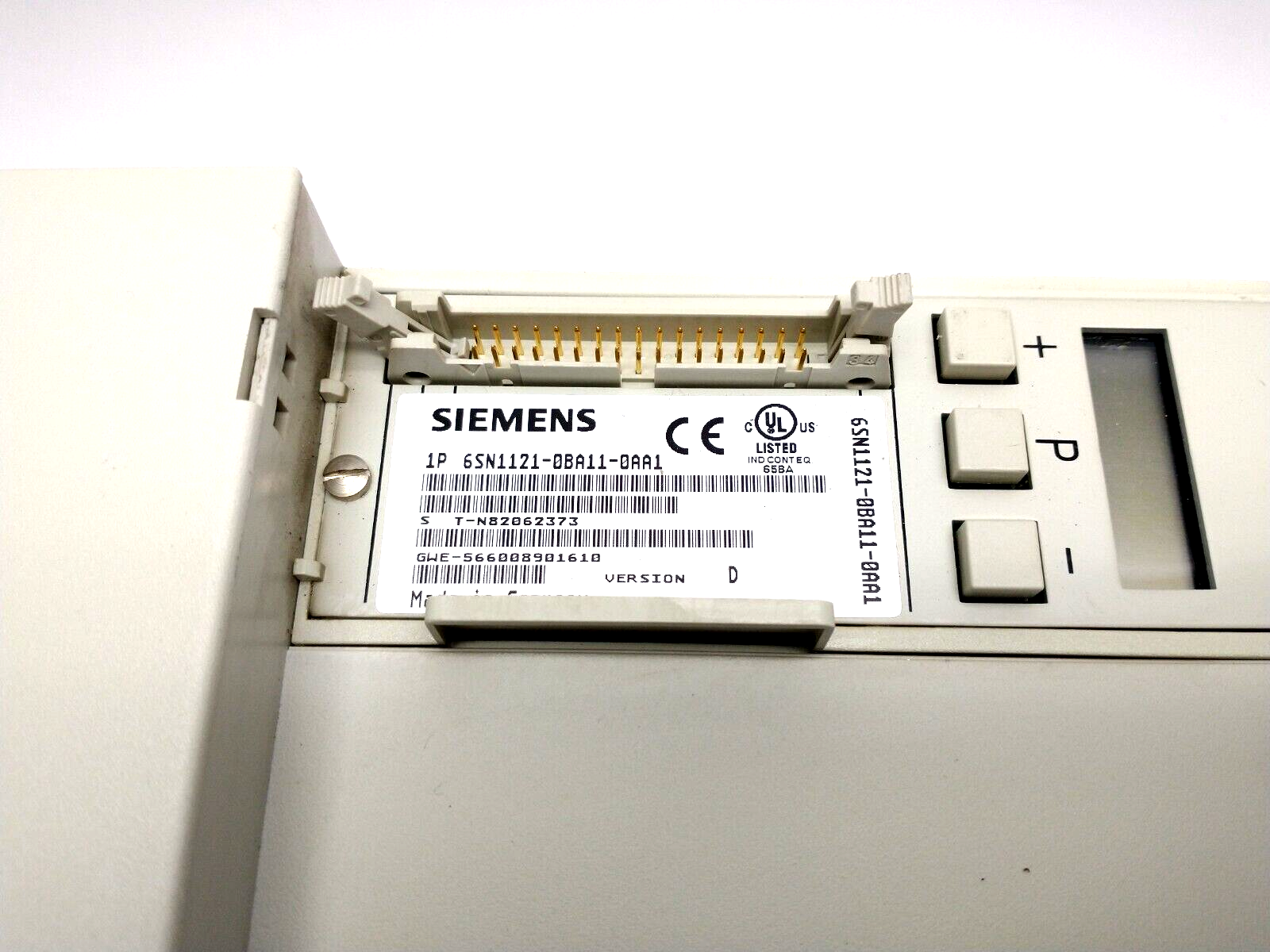 Siemens 6SN1121-0BA11-0AA1 Closed Loop Control Unit & 6SN1123-1AA00-0GA0 Module - Maverick Industrial Sales