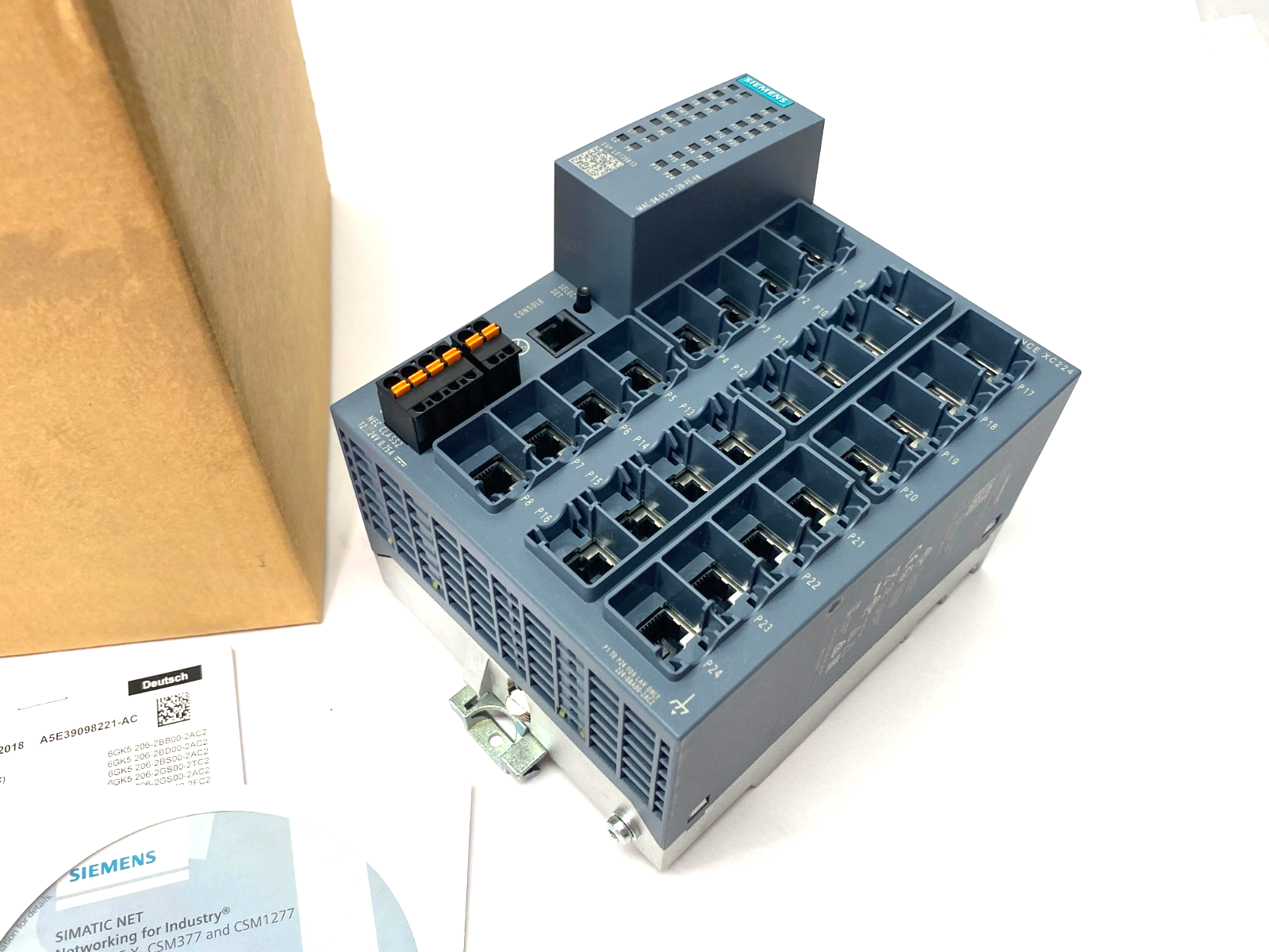 Siemens 6GK5224-0BA00-2AC2 SCALANCE XC224 Manageable Layer 2 IE Ethernet Switch - Maverick Industrial Sales