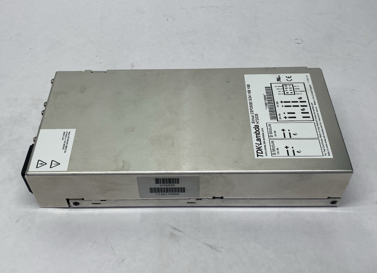 TDK Lambda H72035 Power Supply Module Sirius CSF250EI 5/24 15B 15B - Maverick Industrial Sales