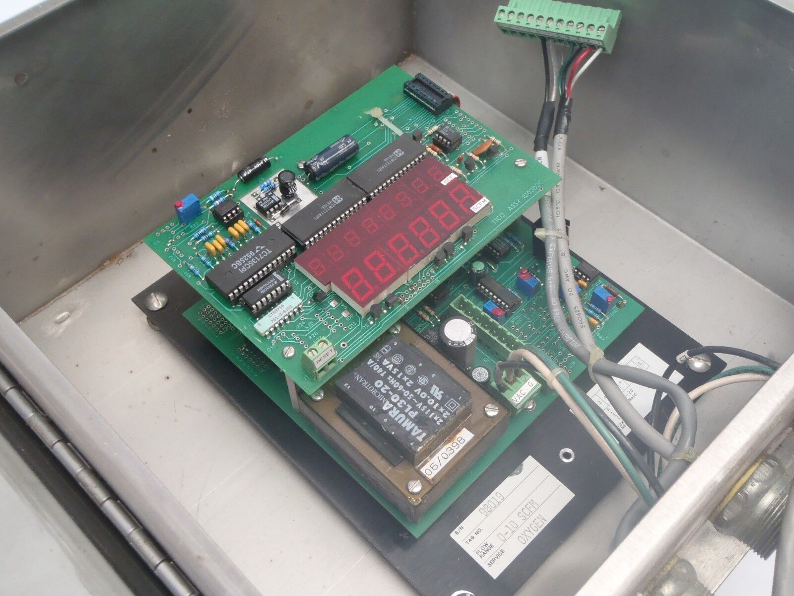 Thermal Instrument Company 926 D 8T SX W Flow Meter 0-10 SCFM Flow Range - Maverick Industrial Sales