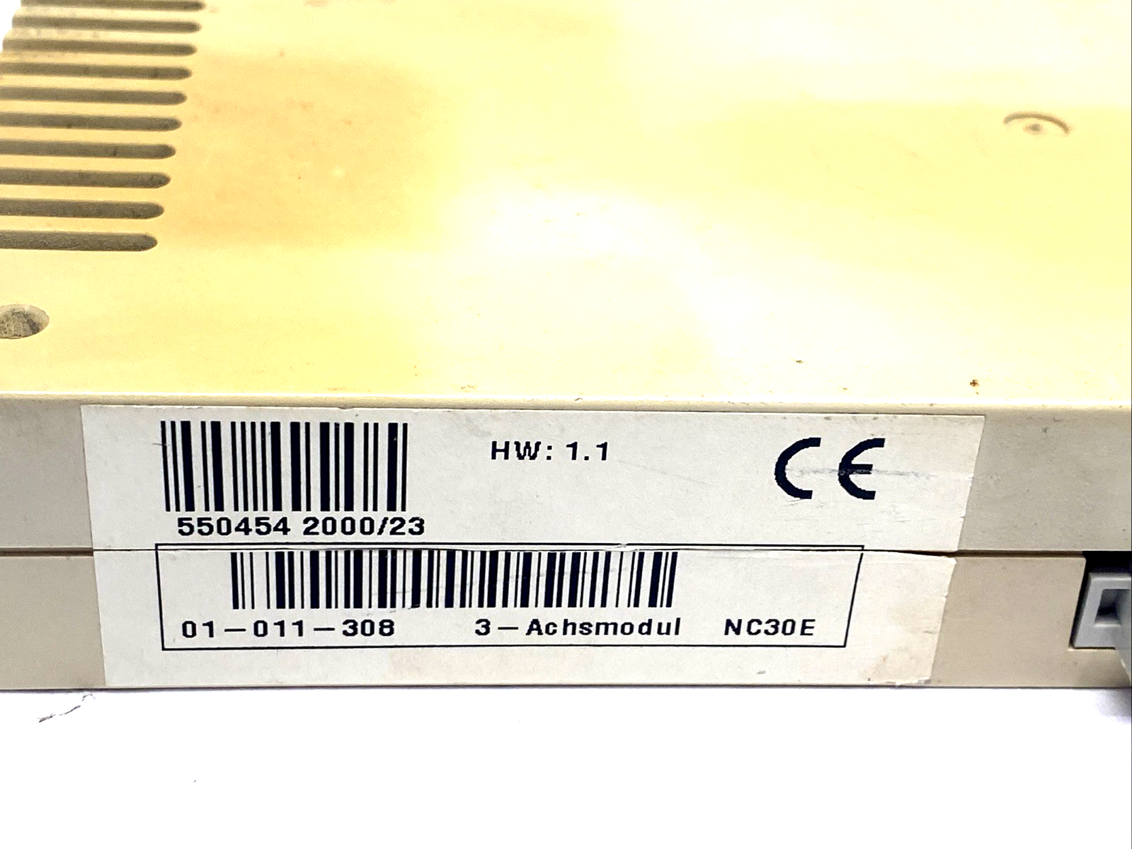 01-011-308 | Sigmatek NC 30E Control Module, 3-Axis, CRACKED PLASTIC - For parts or not working - Maverick Industrial Sales