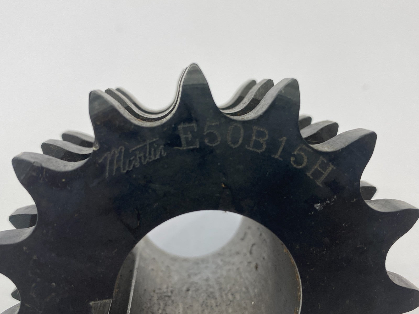 Martin E50B15H Triple Row Roller Chain Sprocket 1-5/16" Bore w/ Keyway - Maverick Industrial Sales