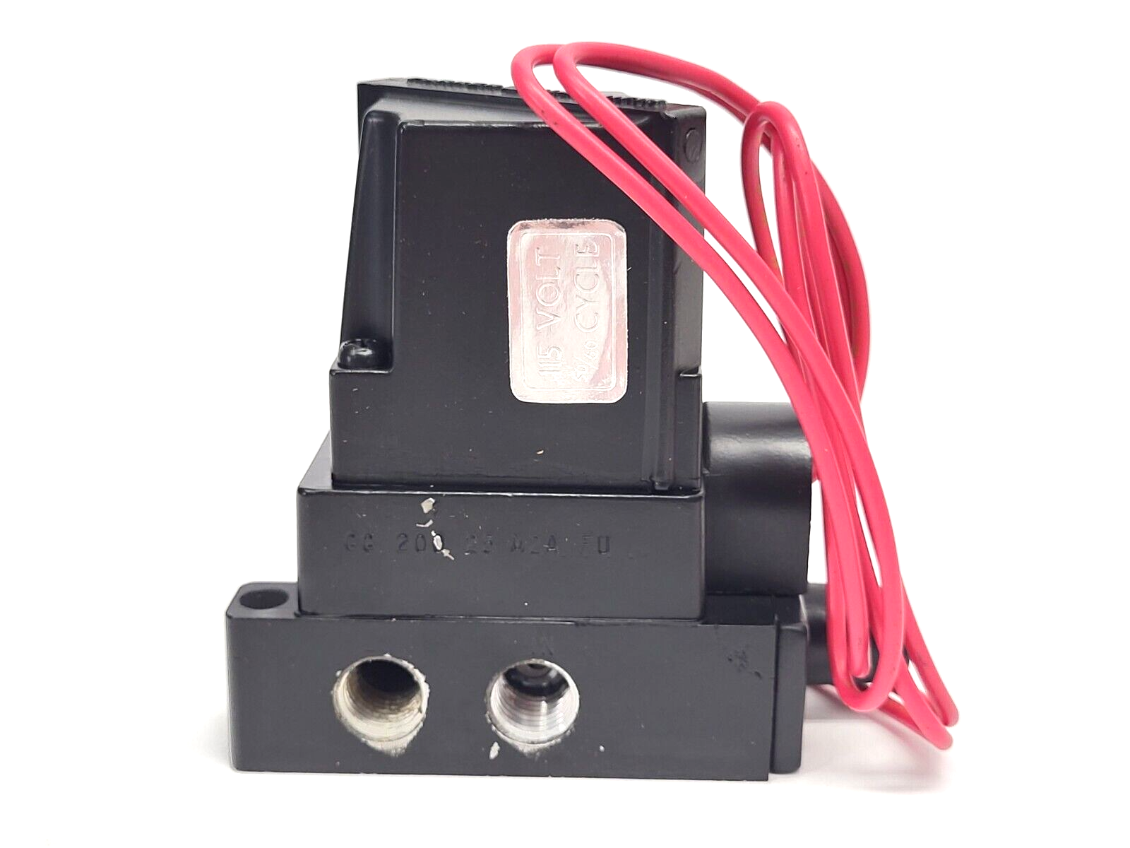 Parker Hannifin GG-200-25-M2A-FU 4-Way 2-Position Solenoid Valve 1/4" NPT 4-Port - Maverick Industrial Sales