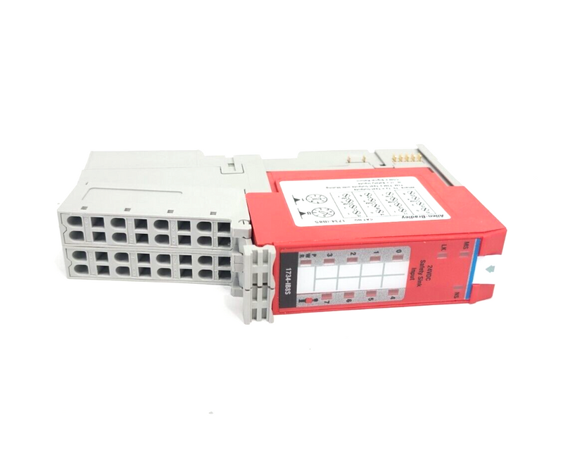 Allen Bradley 1734-IB8S Ser. B 8-Channel Safety Sinking Input Module w/ Terminal - Maverick Industrial Sales