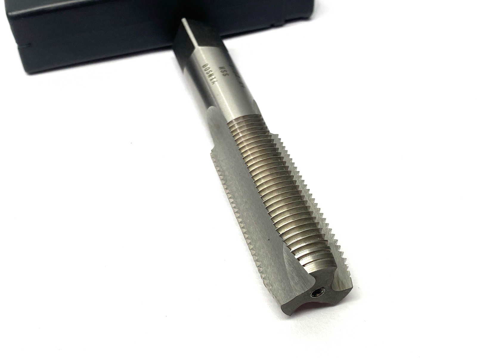 04559126 | Interstate Spiral Point Tap: 1-12 UNF, 3 Flutes, Plug Chamfer, 3B Class - Used - Maverick Industrial Sales