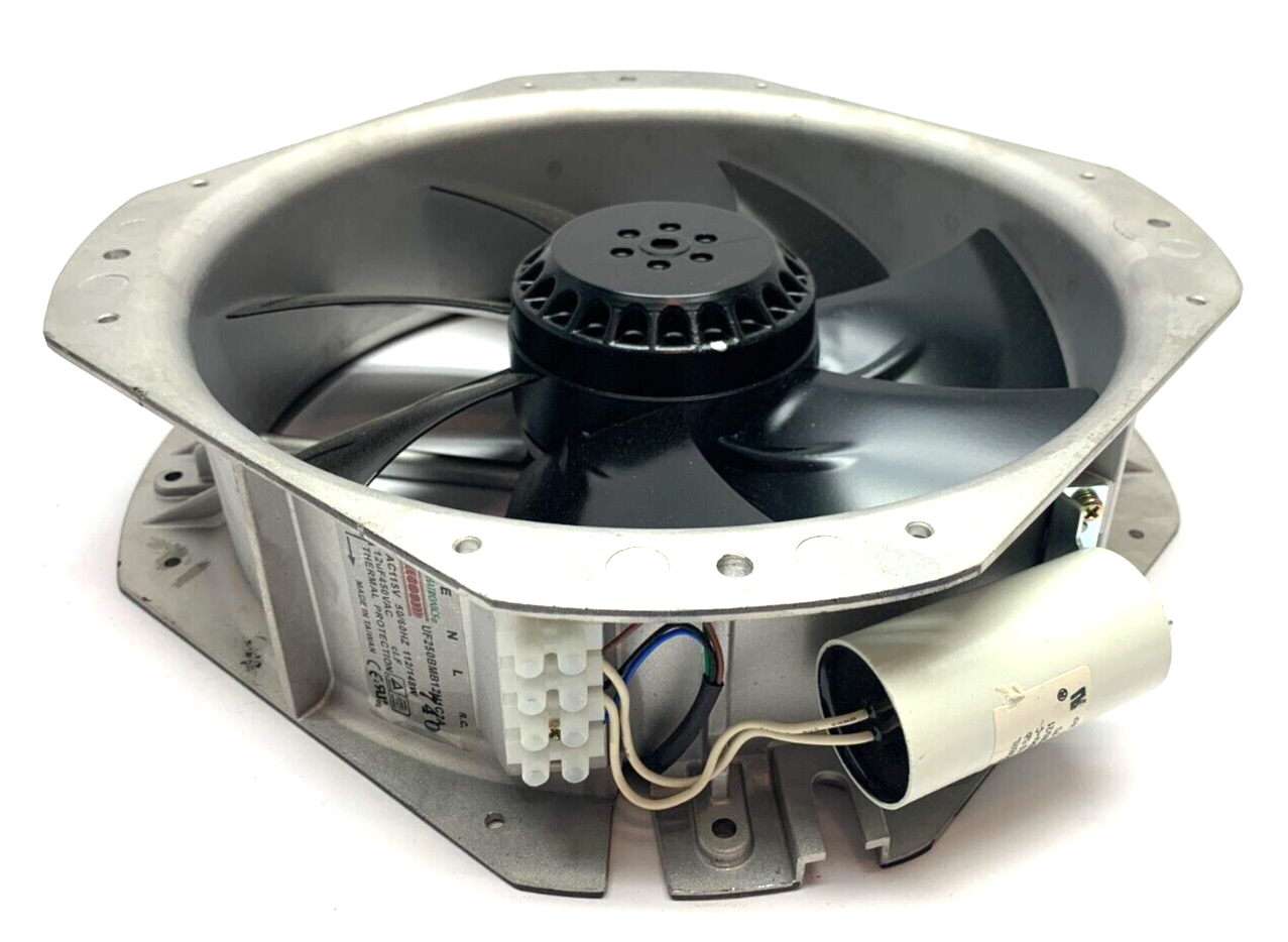 Mechatronics UF250BMB12H1C2A Axial Fan w/ Thermal Protection AC115V - Maverick Industrial Sales