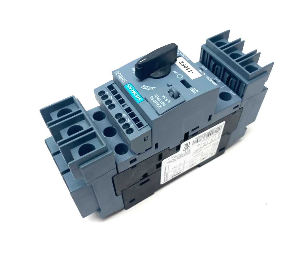 Siemens 3RV2811-1GD10 SIRIUS Motor Starter Circuit Breaker Frame Size S00 - Maverick Industrial Sales