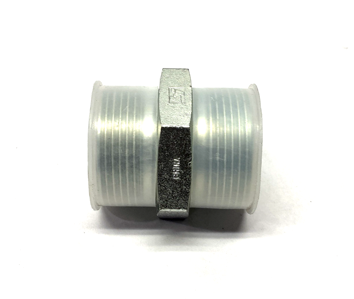 Brennan Inc. 9022-20-20 Male BSPP Nipple Adapter 1-1/4" x 1-1/4" - Maverick Industrial Sales