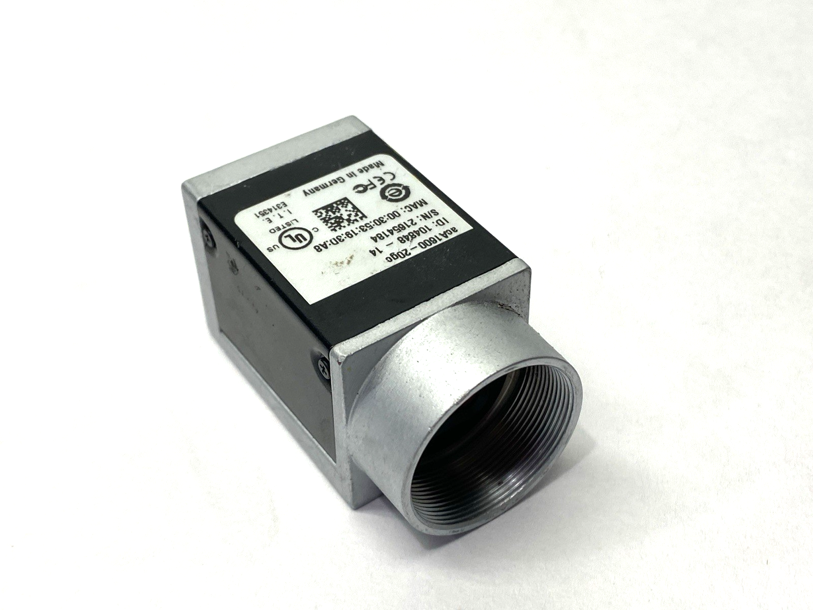 Basler acA1600-20gc Industrial Machine Vision Camera 2MP GigE - Maverick Industrial Sales