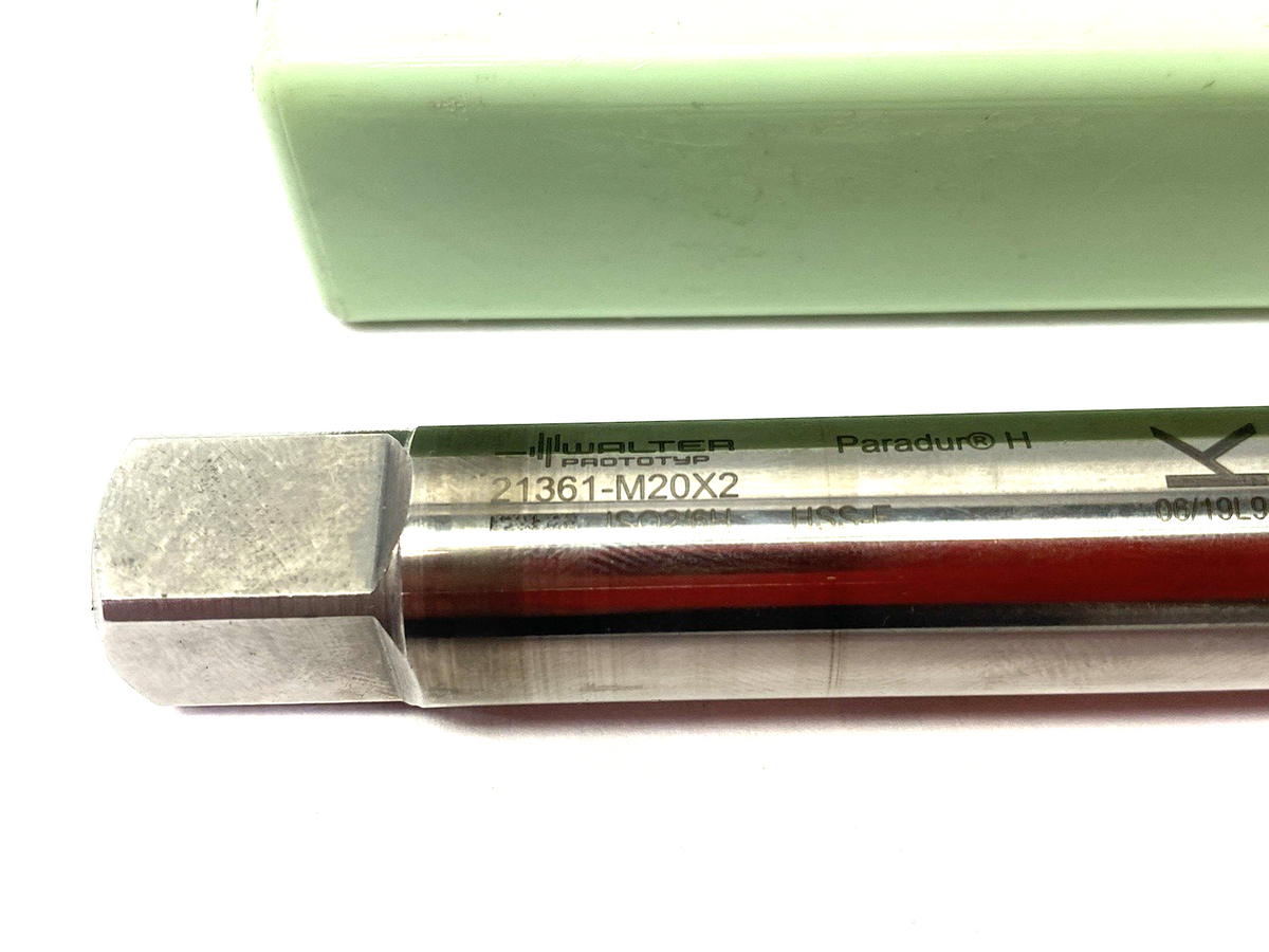 Walter Prototyp 21361-M20X2 Paradur® H Metric Shank Machine Tap HSS-E 5077460 - Maverick Industrial Sales