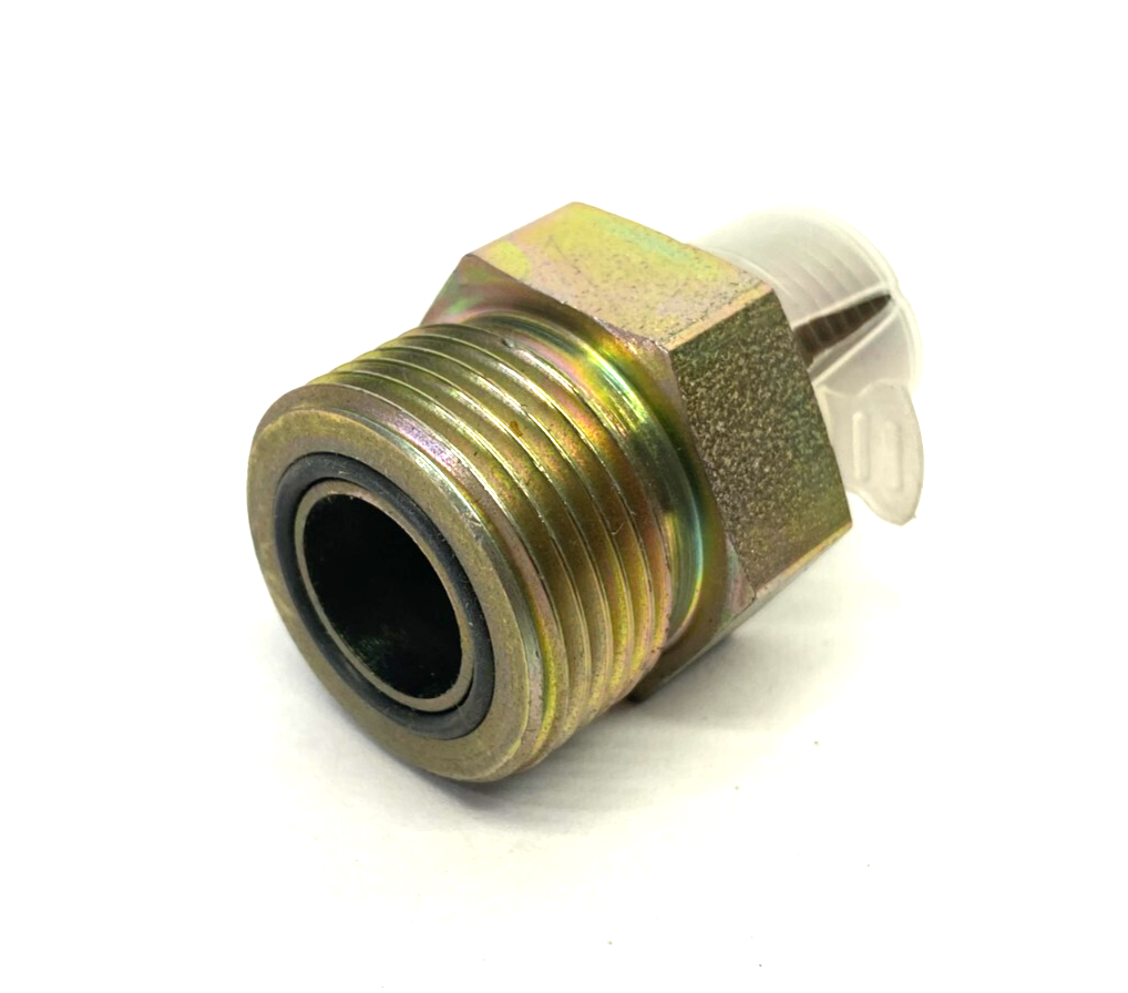 Parker 12-8 FLO-S Seal-Lok ORFS Straight Male Connector 3/4" to 1/2"-14 NPT - Maverick Industrial Sales