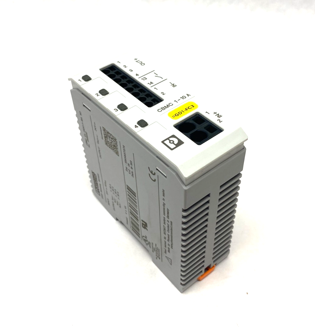 Phoenix Contact CBMC E4 24DC/1-10A NO Electronic Circuit Breaker 2906032 - Maverick Industrial Sales