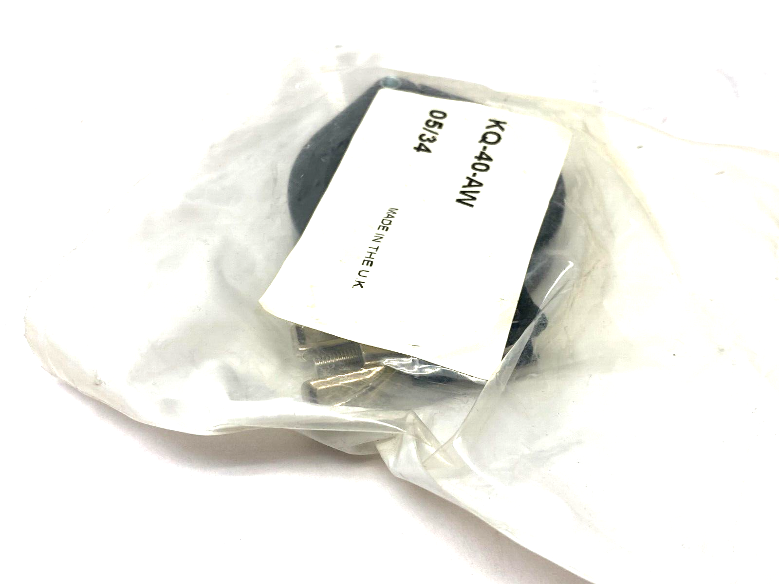 Agilent KQ40AW Wing Nut Quick-Clamp NW40 Black Finish - Maverick Industrial Sales